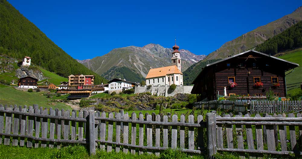 Wallfahrtskirche in Unser Frau